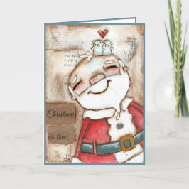 Festividades O Natal é amor - Cartão de Natal