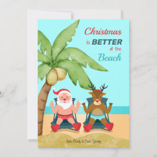Festividades O Natal é melhor no Cartão de Férias da Praia