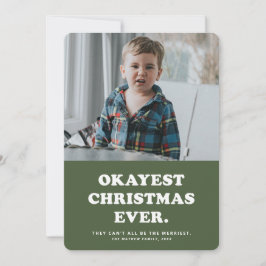 Festividades O Natal Mais ou Menos Engraçado de Sempre cartão d