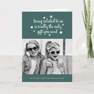 Festividades O único presente que você precisa   Cartão de Féri