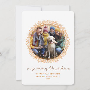 Festividades Oferecendo Obrigados Fim do Cartão com fotos de A