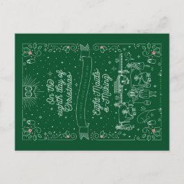 Festividades OITAVO DIA DE NATAL / Cartão Postal de Natal