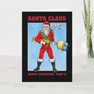 Festividades Papai Noel Feliz Natal Parte 2 Cartão de Natal