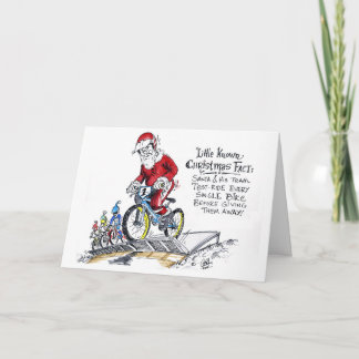 Festividades Papais noeis apanha seus Elves - cartão de Natal