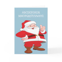 Papais noeis Invertem Cartão de Feriado Estranho I