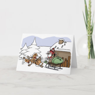 Festividades Papais noeis Weggie Natal Seasons Cartão de Saudaç