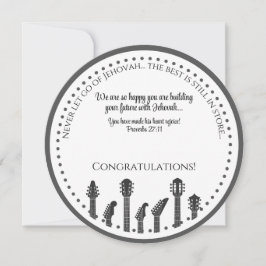 Festividades Parabéns JW no seu cartão de saudação Batismo