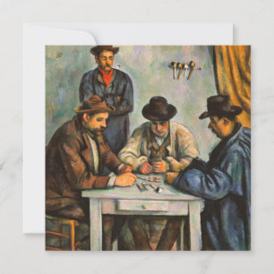 Festividades Paul Cezanne - Os Jogadores De Cartão