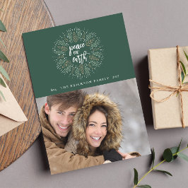 Festividades Paz na Terra | Cartão com fotos de férias