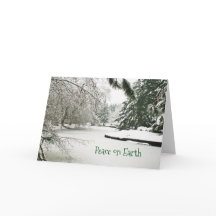 Paz na Terra Cartão Saudação de Natal