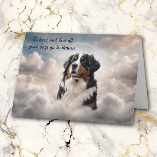 Festividades Perda do Cartão de condolências do Cachorro da Mon