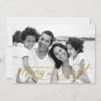 Festividades Personalizado  | Cartão com fotos de férias