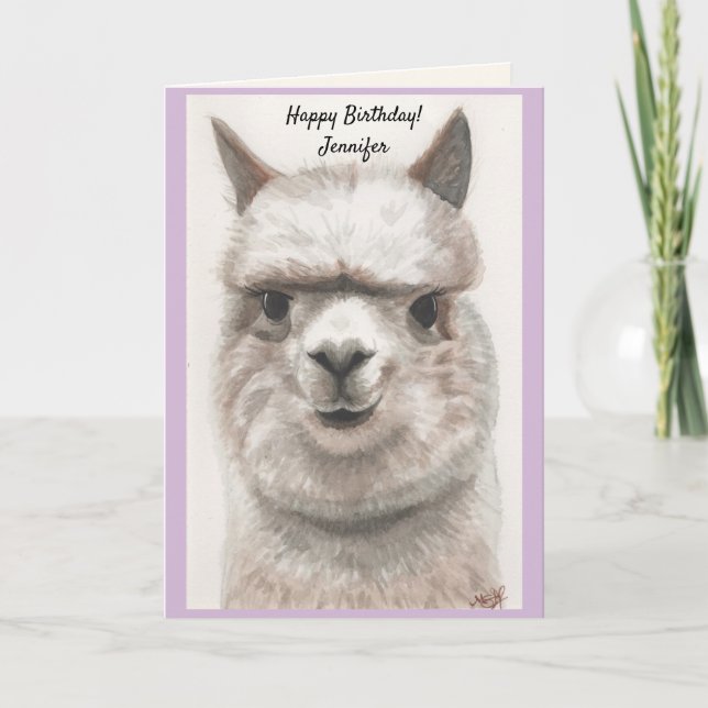 Festividades Personalizar NOMES Embalagem de Cartão de Aniversá (Frente)