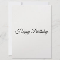 Personalize um cartão de aniversário