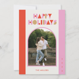 Festividades PICOS MODERNOS NATAL HOLIDAY | 1 Cartão de Arca Fo