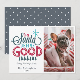 Festividades Prezados Papais noeis definem um bom cartão de fer