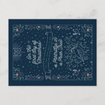 PRIMEIRO DIA DE NATAL / Cartão Postal de Natal