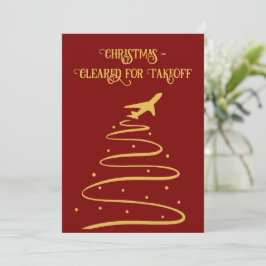 Festividades Pronto para Natal para Cartão de Descolagem