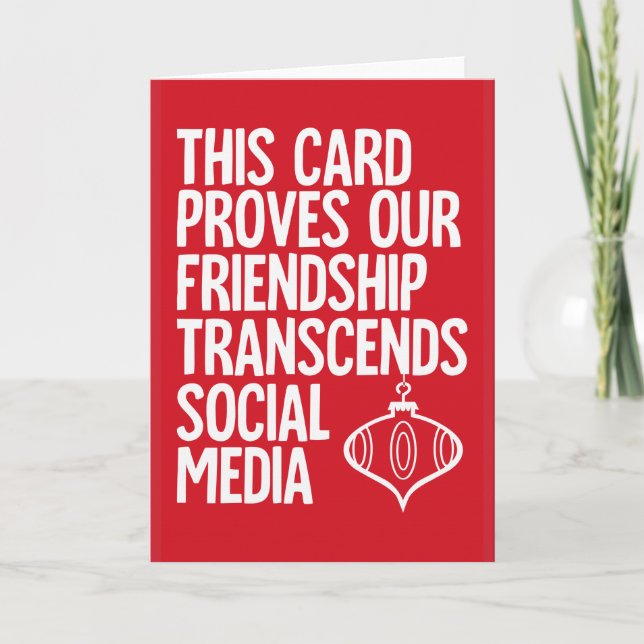 Festividades Prova - cartão de Natal engraçado (Frente)