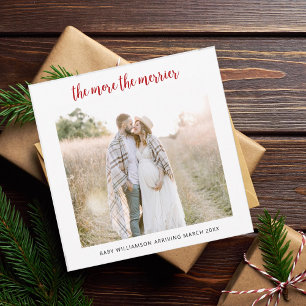 Festividades Quanto Mais Merrier Cartão De Anunciação De Gravid