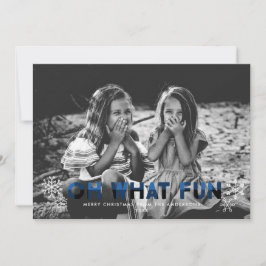 Festividades Que Cartão de Natal de Xadrez de Buffalo Azul