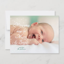 Festividades Que o seu cartão de Natal de dias