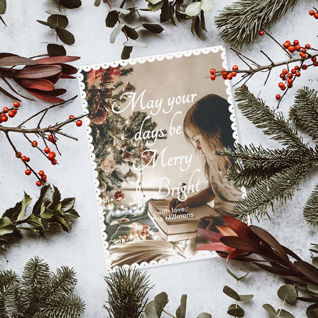 Festividades Que Seus Dias Larguem O Cartão De Natal (Criador carregado)