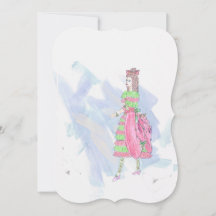 Ratos de Cinderela: Cartão de saudação Whina