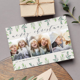 Festividades Sage de inverno | Cartão de Colagem de Fotos de Fe