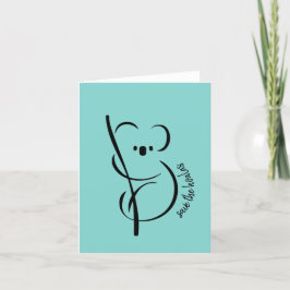 Festividades Salve O Cartão De Saudação Koalas