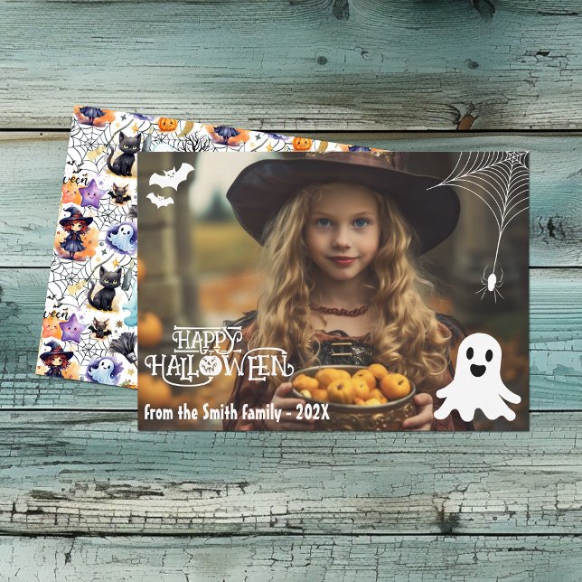 Festividades Saudações da Época do Cartão com fotos de Feliz Ha (Criador carregado)