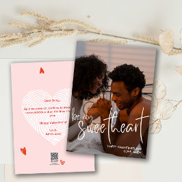 Festividades Seja meu Cartão com fotos de Namorados de Script S