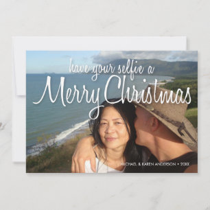 Festividades Selecione um Cartão com fotos de Natal Feliz: Hori