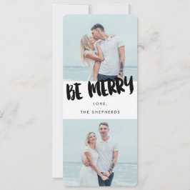 Festividades Ser Cartão com fotos de Feriado de Script de Pince