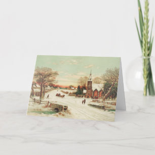 Festividades Serviços de Natal do País, Um Cartão de Natal