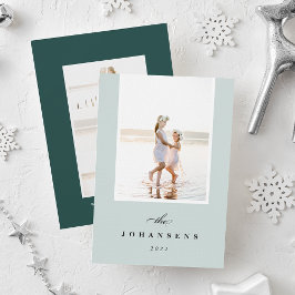 Festividades Simplicidade | Cartão com fotos de férias