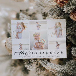 Festividades Simplicidade | Cartão de Colagem de Fotos de Feria