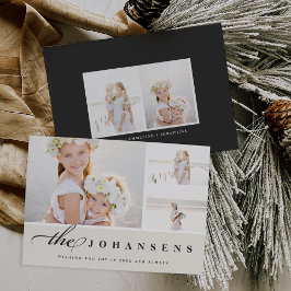 Festividades Simplicidade | Cartão de Colagem de Fotos de Feria