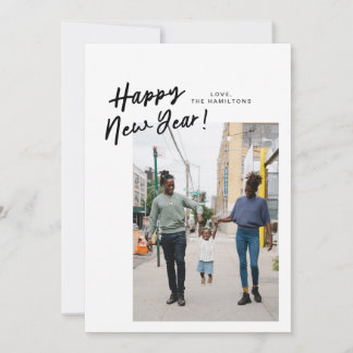 Festividades Sobre Um Cartão com fotos Plano De Ano Novo
