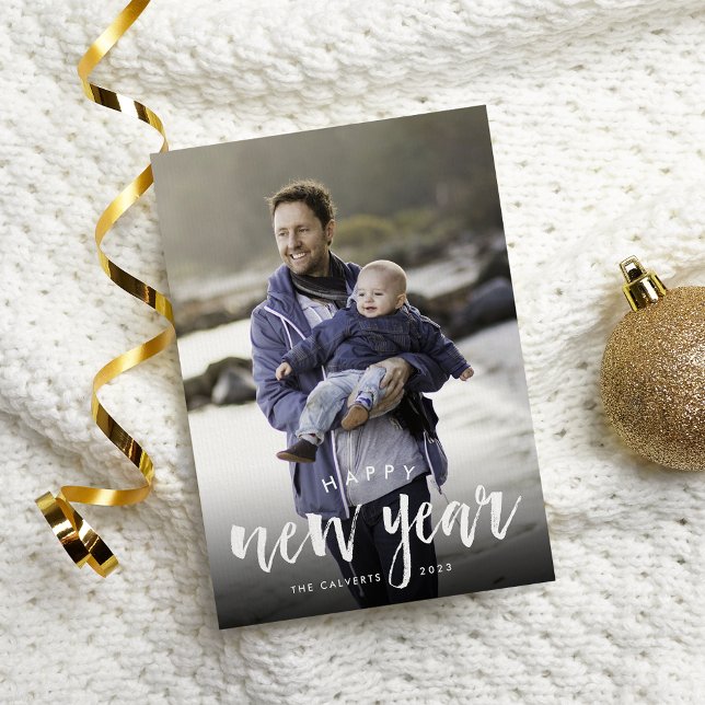 Festividades Sobreposição esboçada | Cartão com fotos de Ano No (Criador carregado)