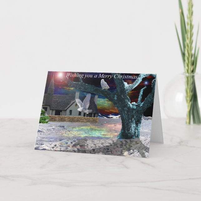 Festividades Sombra do Luar - Cartão de Natal (Frente)