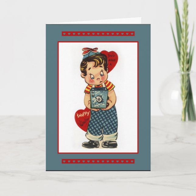 Festividades Sorria, Você Faz Um Cartão De Namorados Instantâne (Frente)