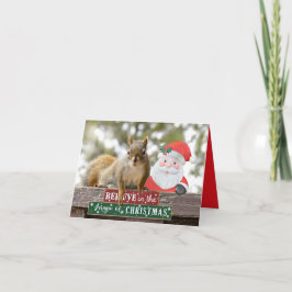 Festividades Sr. Bickles O Cartão de Natal do Esquilo