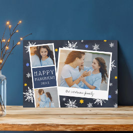 Festividades Starry Photobooth | Cartão de Colagem de Fotos Han