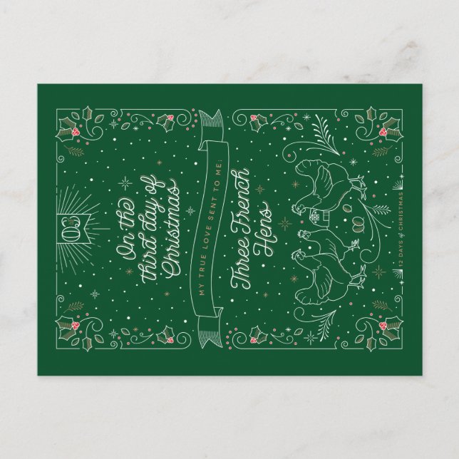 Festividades TERCEIRO DIA DO NATAL / Cartão Postal de Natal (Frente)