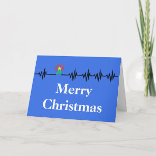 Festividades Transmissor de Natal e Cartão de Frequência do rád
