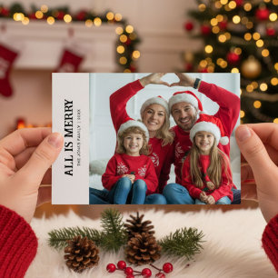 Festividades Tudo Está Brilhante – Amor em Família Cartão de N