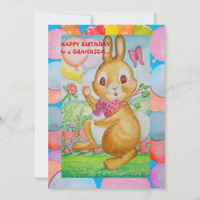 Festividades Um Cartão de Férias Plana de Aniversário para Os A (Frente)