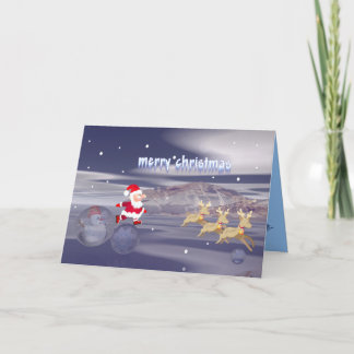 Festividades Um cartão de Natal bonito e diferente