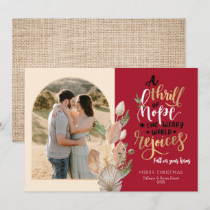 Festividades Um Cartão De Natal De Esperança